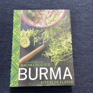 Burma : Rivers of Flavor by Naomi Duguid (2012) 1st Edition HC Damage To DJ
